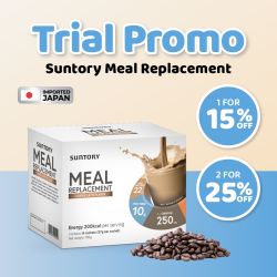 Suntory Meal Replacement Coffee Latte 14s