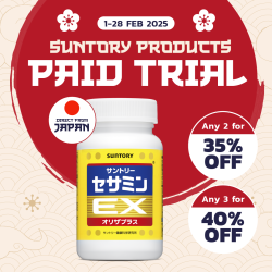 Suntory Sesamin EX 90 Softgels