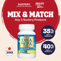 Suntory DHA & EPA + Sesamin EX 120 Softgels (Expiry: 14 Nov 2026)