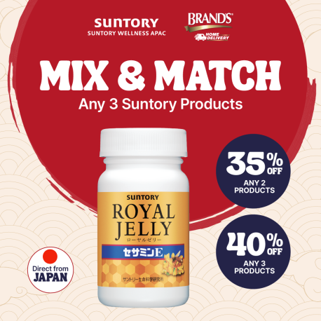Suntory Royal Jelly + Sesamin E 120 tab
