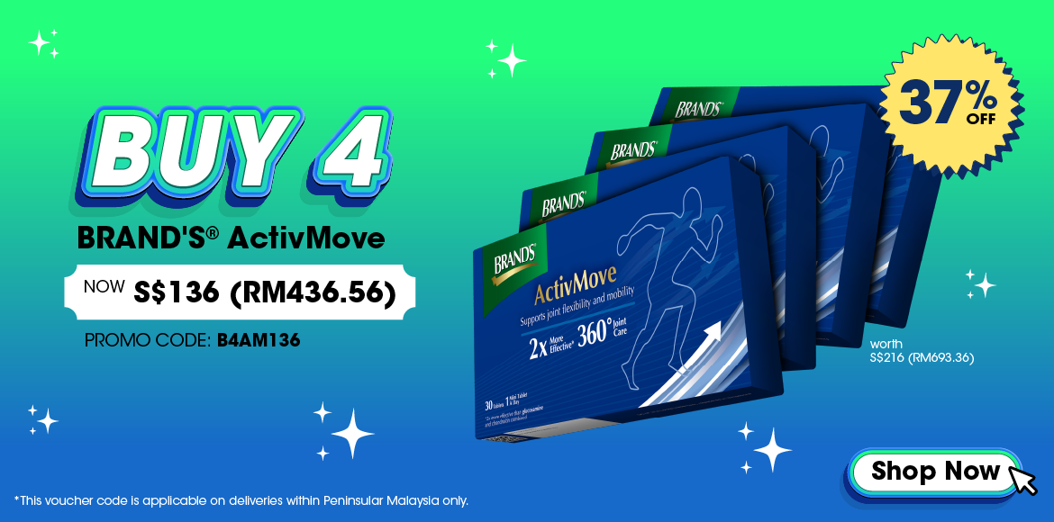 Buy 4 ActivMove at 37% Off!
