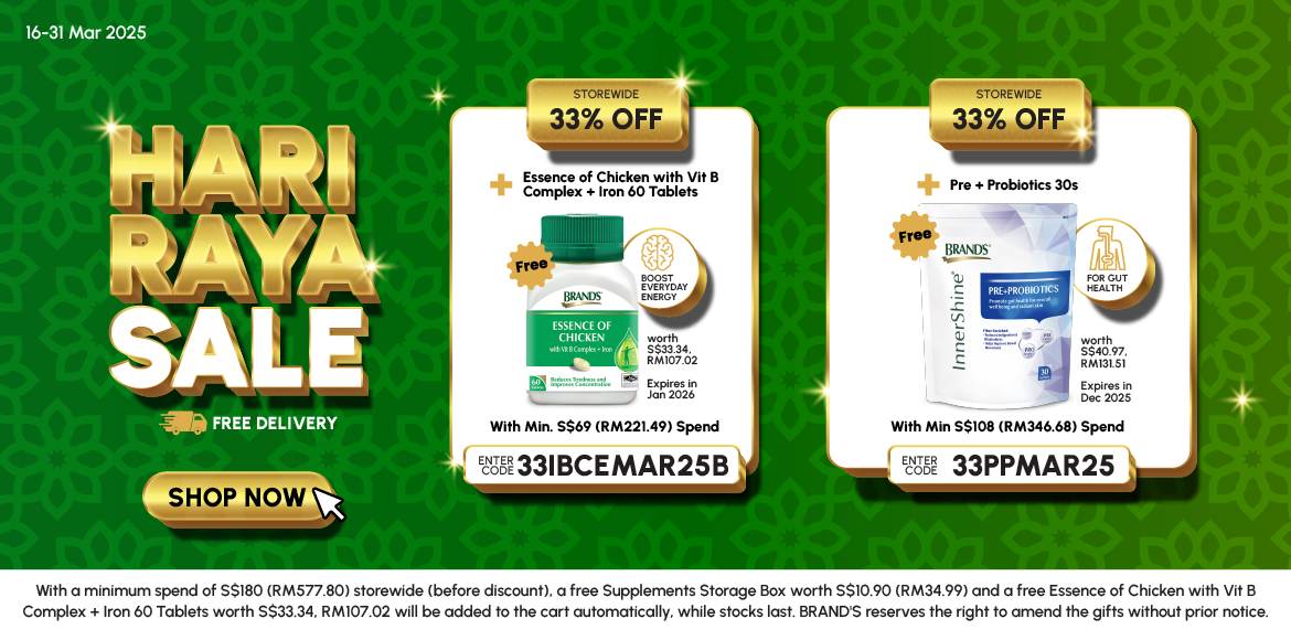 BRAND’S® Hari Raya Sale!