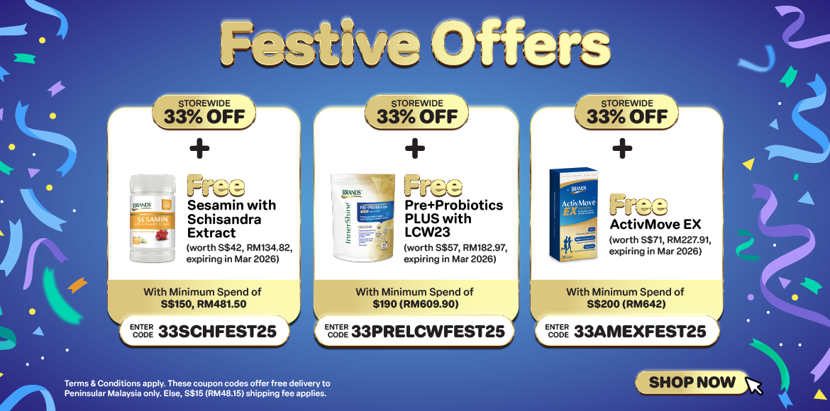 Storewide 33% Off + Free Product +  Free Delivery to Peninsular Malaysia only. Other T&Cs apply.